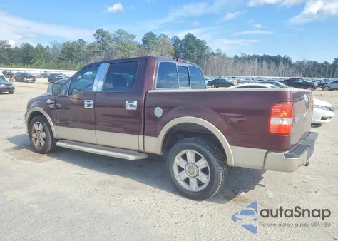 2008 Ford F150 Supercrew из США, поврежденный, VIN 1FTPW12V08KD20382